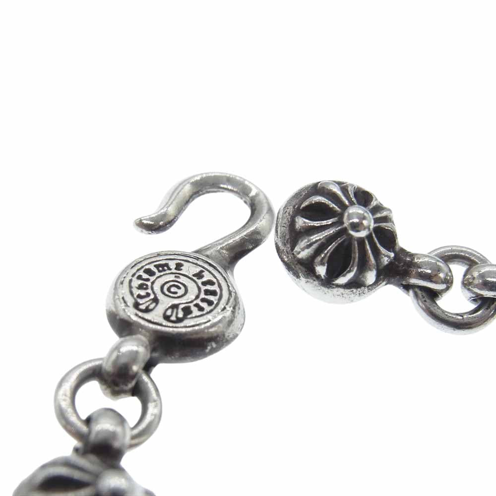 CHROME HEARTS クロムハーツ（原本有） #1 CRSBL CHN FILIG CROSS-XSM クロスボール チェーン フィリグリー クロス ネックレス シルバー系【中古】