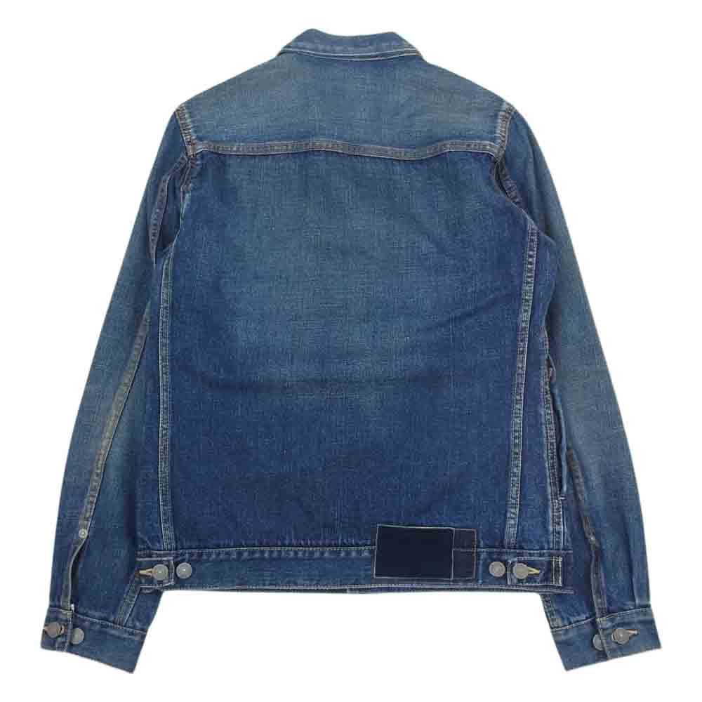 VISVIM ビズビム 114205006001 SS 101 JKT DAMAGED デニムジャケット インディゴブルー系 1【中古】