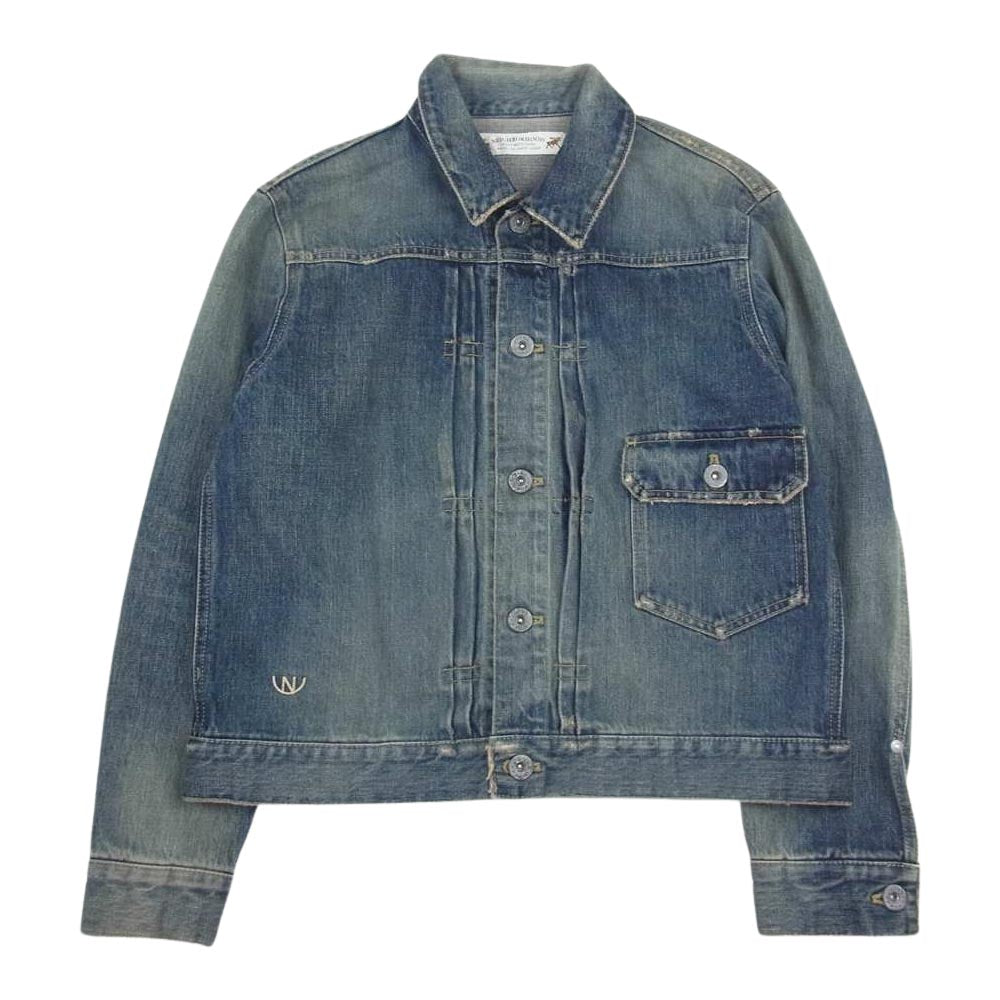 NEIGHBORHOOD ネイバーフッド 15SS 151NYNH-JKM03 SAVAGE STOCKMAN C-JKT サベージ ストックマン デニム ジャケット インディゴブルー系 M【中古】