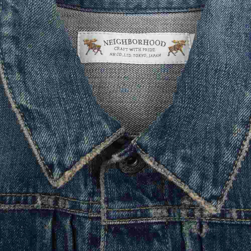 NEIGHBORHOOD ネイバーフッド 15SS 151NYNH-JKM03 SAVAGE STOCKMAN C-JKT サベージ ストックマン デニム ジャケット インディゴブルー系 M【中古】
