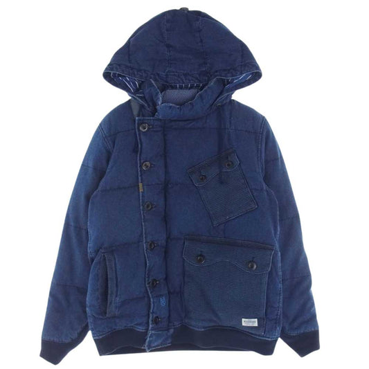 NEIGHBORHOOD ネイバーフッド 15AW 152TSNH-JKM07 D.D. C-JKT ダウンジャケット インディゴブルー系 M【中古】