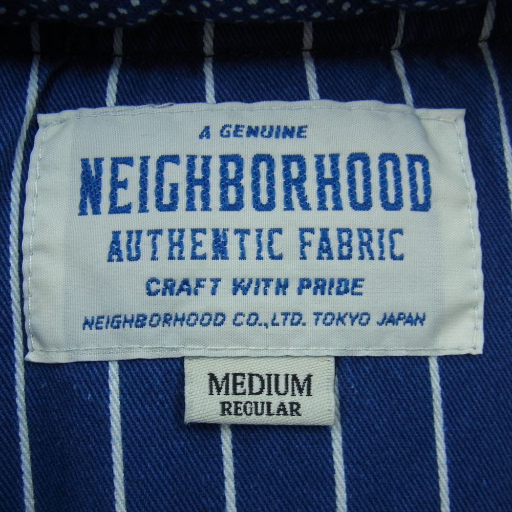 NEIGHBORHOOD ネイバーフッド 15AW 152TSNH-JKM07 D.D. C-JKT ダウンジャケット インディゴブルー系 M【中古】