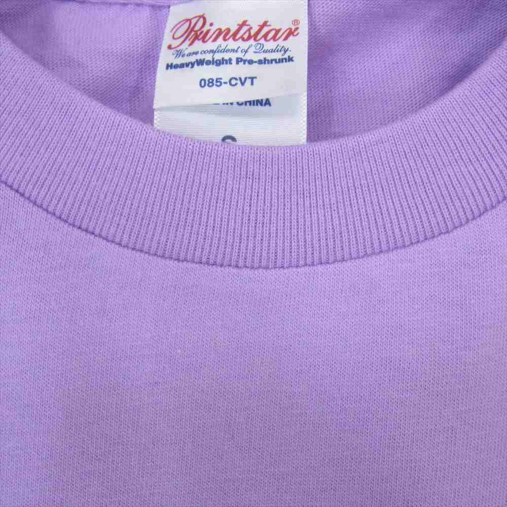 ティーアールフォーサスペンション ROOTS ルーツ クルーネック プリント 半袖 Tシャツ パープル パープル系 S【中古】