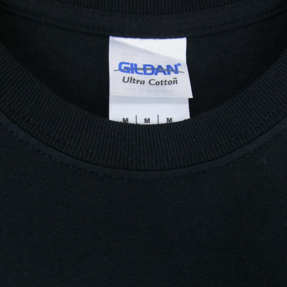 ティーアールフォーサスペンション IN THIS LIFE TEE インディスライフ プリント 半袖 Tシャツ ブラック×ピンク ブラック系 M【中古】