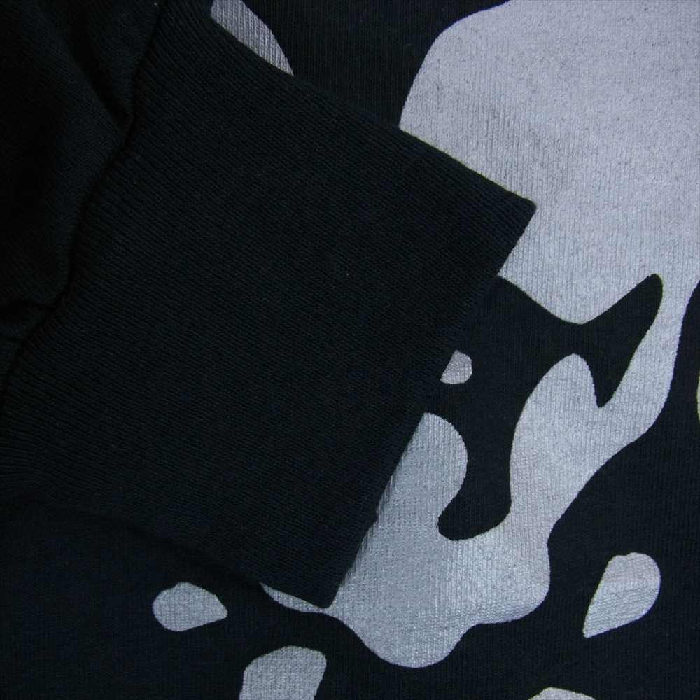 ティーアールフォーサスペンション インクプリント 長袖 Tシャツ   ブラック系 M【中古】