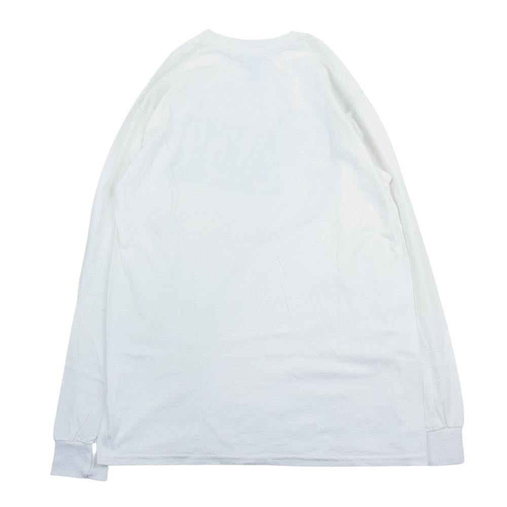 ティーアールフォーサスペンション CAF? 長袖 Tシャツ ホワイト ホワイト系 M【中古】