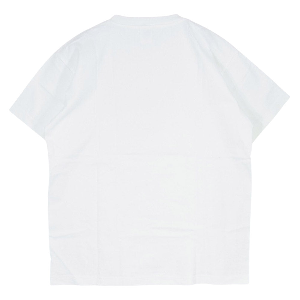 ティーアールフォーサスペンション ROOTS ルーツ クルーネック プリント 半袖 Tシャツ ホワイト ホワイト系 M【中古】