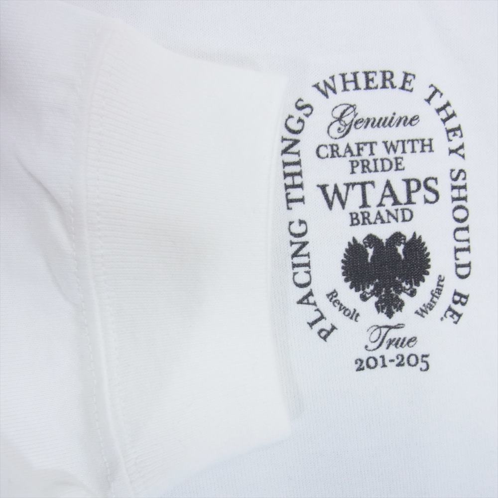 WTAPS ダブルタップス MILSPECC 長袖 Tシャツ ホワイト系 1【中古】