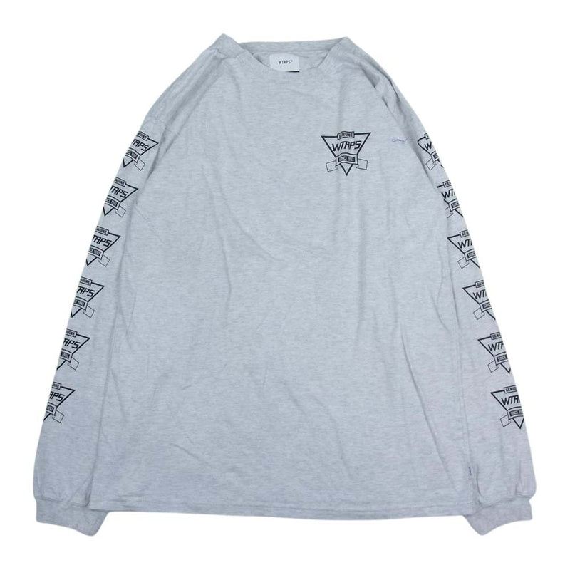 WTAPS ダブルタップス 18ss LIMITS GENUINE LS TEE 長袖 Tシャツ グレー グレー系 X02【中古】