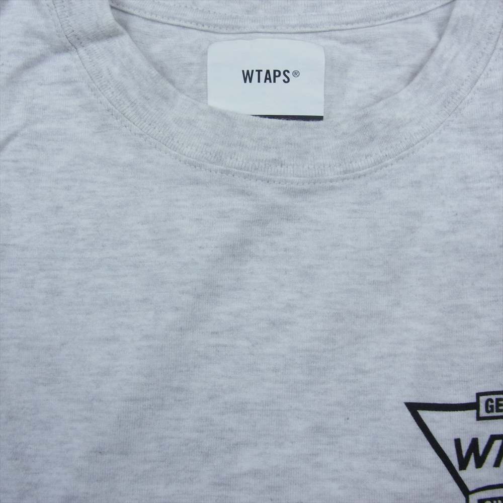 WTAPS ダブルタップス 18ss LIMITS GENUINE LS TEE 長袖 Tシャツ グレー グレー系 X02【中古】