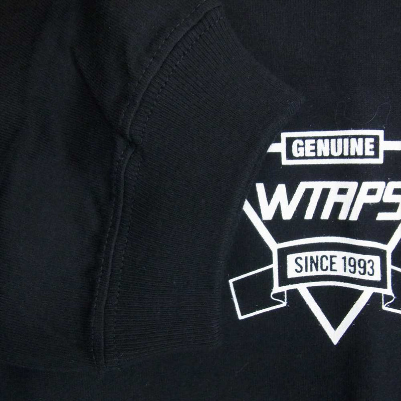 WTAPS ダブルタップス 18ss LIMITS GENUINE LS TEE 長袖 Tシャツ ブラック系 02【中古】