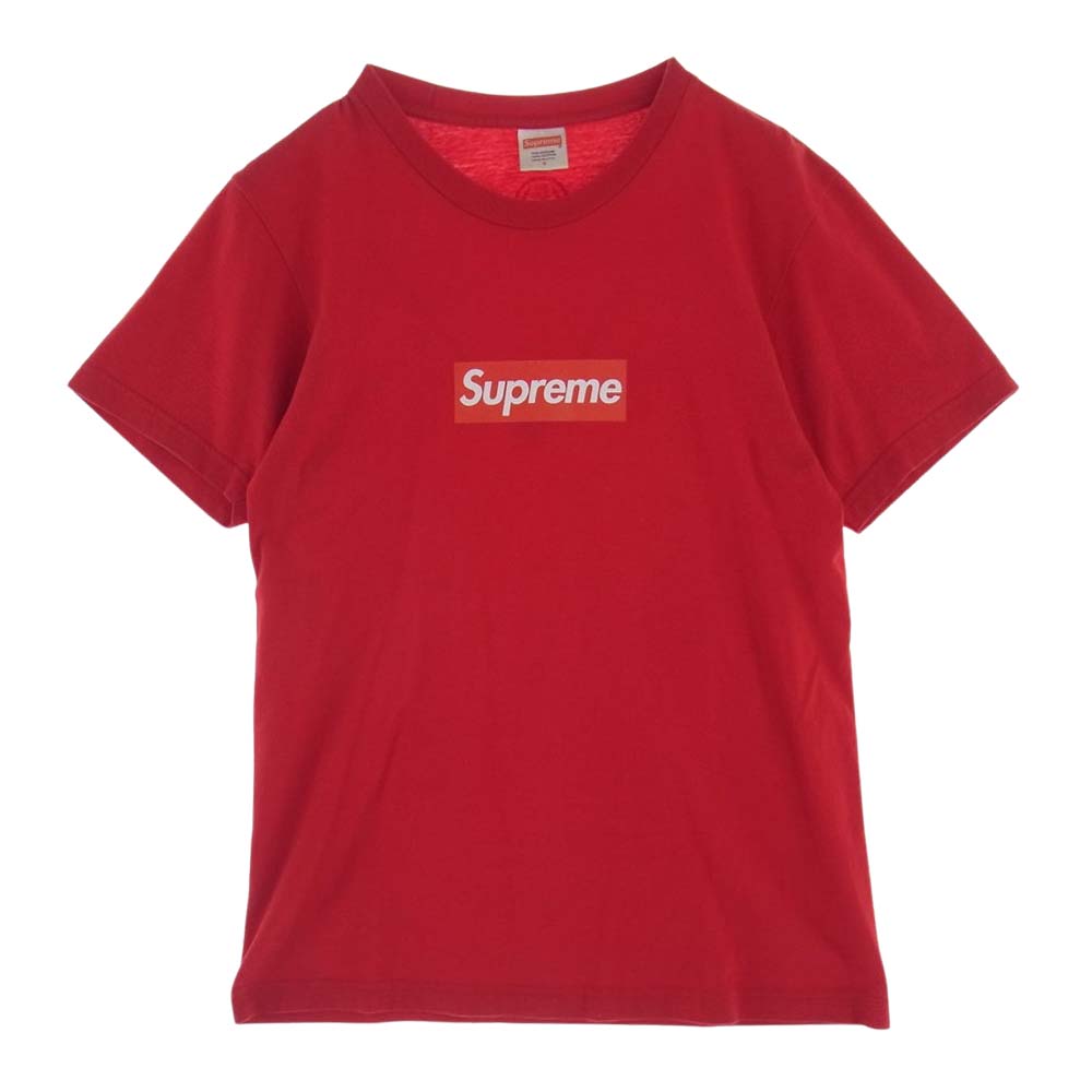 Supreme シュプリーム 14SS 20th Anniversary Box Logo Tee ボックスロゴ プリント 半袖 Tシャツ レッド レッド系 S【中古】