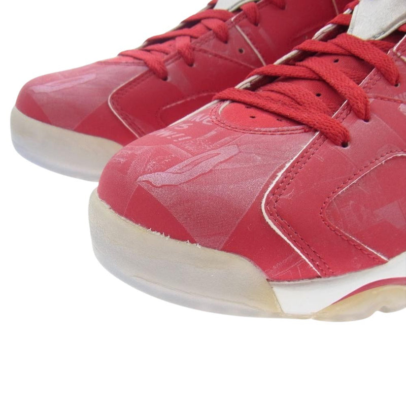 NIKE ナイキ 717302-600 2014年 Air Jordan 6 RETRO SLAM DUNK ジョーダン6 レッド系 28【極上美品】【中古】