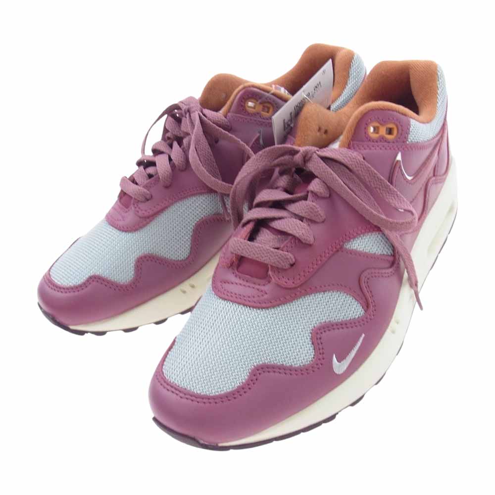 NIKE ナイキ DO9549-001 Patta Air Max 1 Night Maroon パタ エアマックス スニーカー ワインレッド系 27.5cm【美品】【中古】