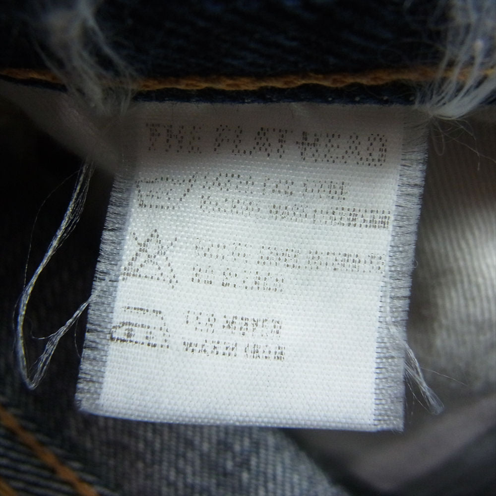 THE FLAT HEAD ザフラットヘッド F370 ブーツカット ジップフライ デニム パンツ インディゴブルー系 29【中古】