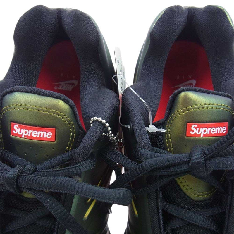 Supreme シュプリーム 23AW FB8934-700 × Nike ナイキ Air Zoom Courtposite Metallic Gold エアズーム コートポジット メタリックゴールド スニーカー メタリックゴールド  27.5cm【新古品】【未使用】【中古】