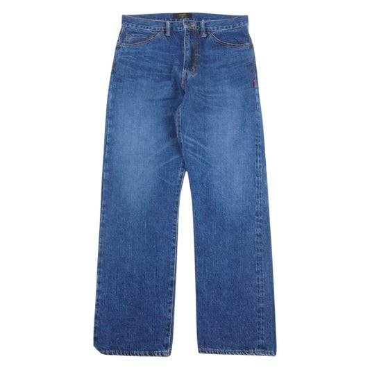 WTAPS ダブルタップス 15AW 152GWDT-PTM01 BLUE BASIC WASHED ブルー ベーシック ウォッシュド デニム パンツ 赤耳 インディゴブルー系 S【中古】