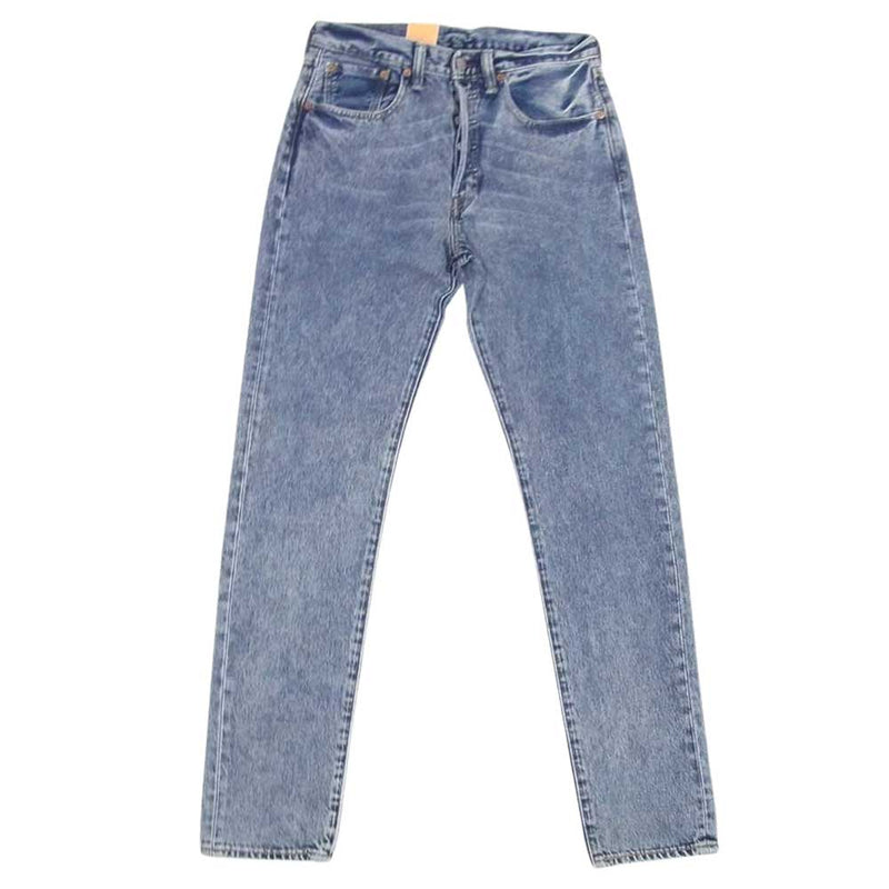 Levi's リーバイス 501 CT ボタンフライ テーパード デニムパンツ ジーンズ ブルー系 W29/L34【極上美品】【中古】