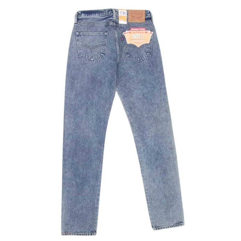 Levi's リーバイス 501 CT ボタンフライ テーパード デニムパンツ ジーンズ ブルー系 W29/L34【極上美品】【中古】