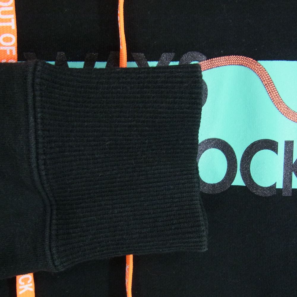 オールウェイズアウトオブストック プルオーバ― パーカー フーディ ブラック系 M【中古】