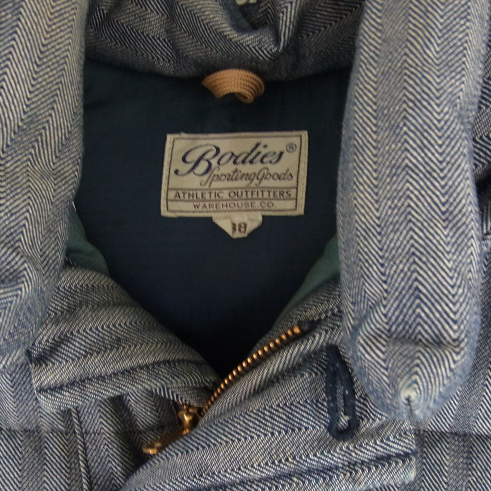 WAREHOUSE ウエアハウス Bodies カラコラム ダウン パーカー ジャケット グレー系 38【中古】