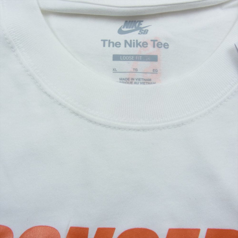 NIKE ナイキ DR0642-100 × Concepts T-Shirt ロゴ 半袖 Tシャツ ホワイト系 XL【新古品】【未使用】【中古】