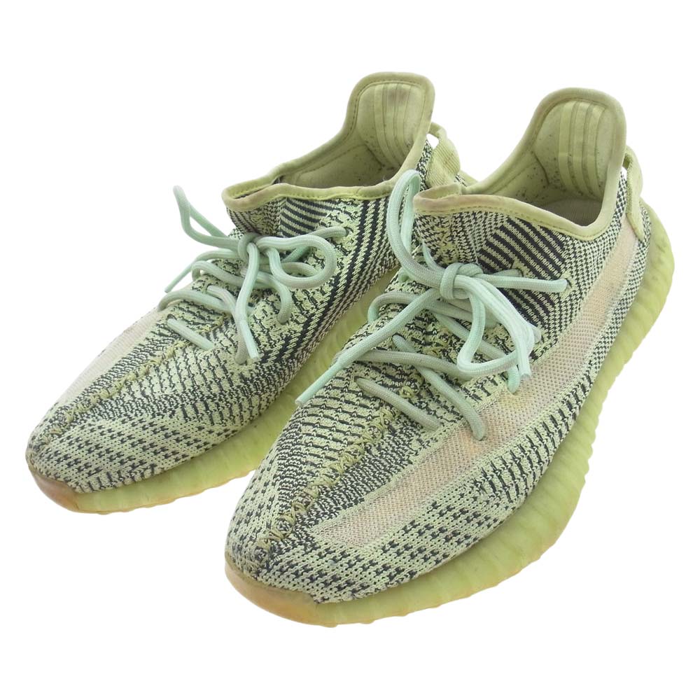adidas アディダス FW5191 YEEZY BOOST 350 V2 YEEZREEL イージーブースト イーズリール スニーカー ライトグリーン系 27cm【中古】