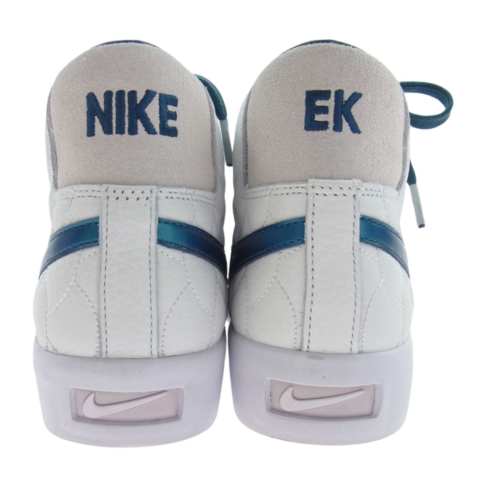 NIKE ナイキ DO9399-100 SB Blazer Mid EK Summit White Night Shade-White ブレーザー ミッド EK スニーカー ホワイト系 ブルー系 26cm【新古品】【未使用】【中古】