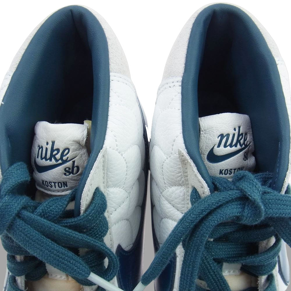 NIKE ナイキ DO9399-100 SB Blazer Mid EK Summit White Night Shade-White ブレーザー ミッド EK スニーカー ホワイト系 ブルー系 26cm【新古品】【未使用】【中古】