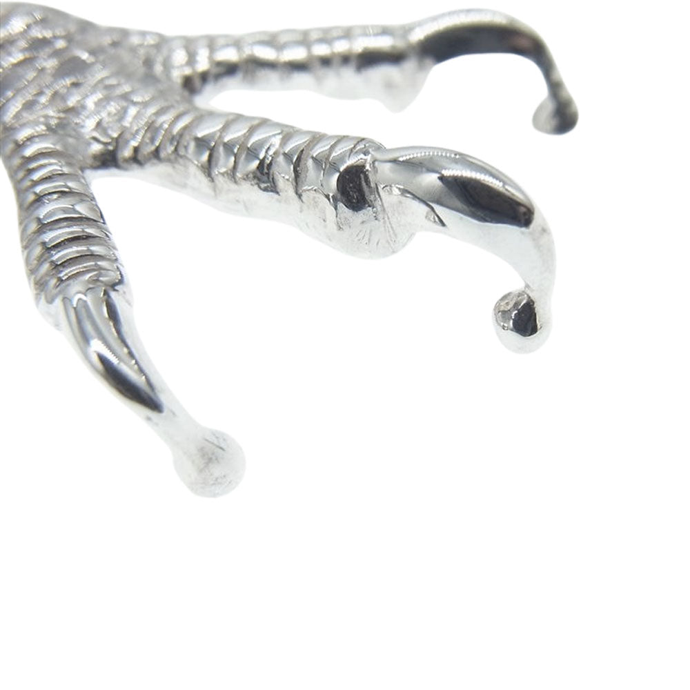 TARO WASHIMI ワシミタロウ 鷲見太郎 eagle claw pendant02 イーグルクロー ペンダント トップ シルバー系【美品】【中古】
