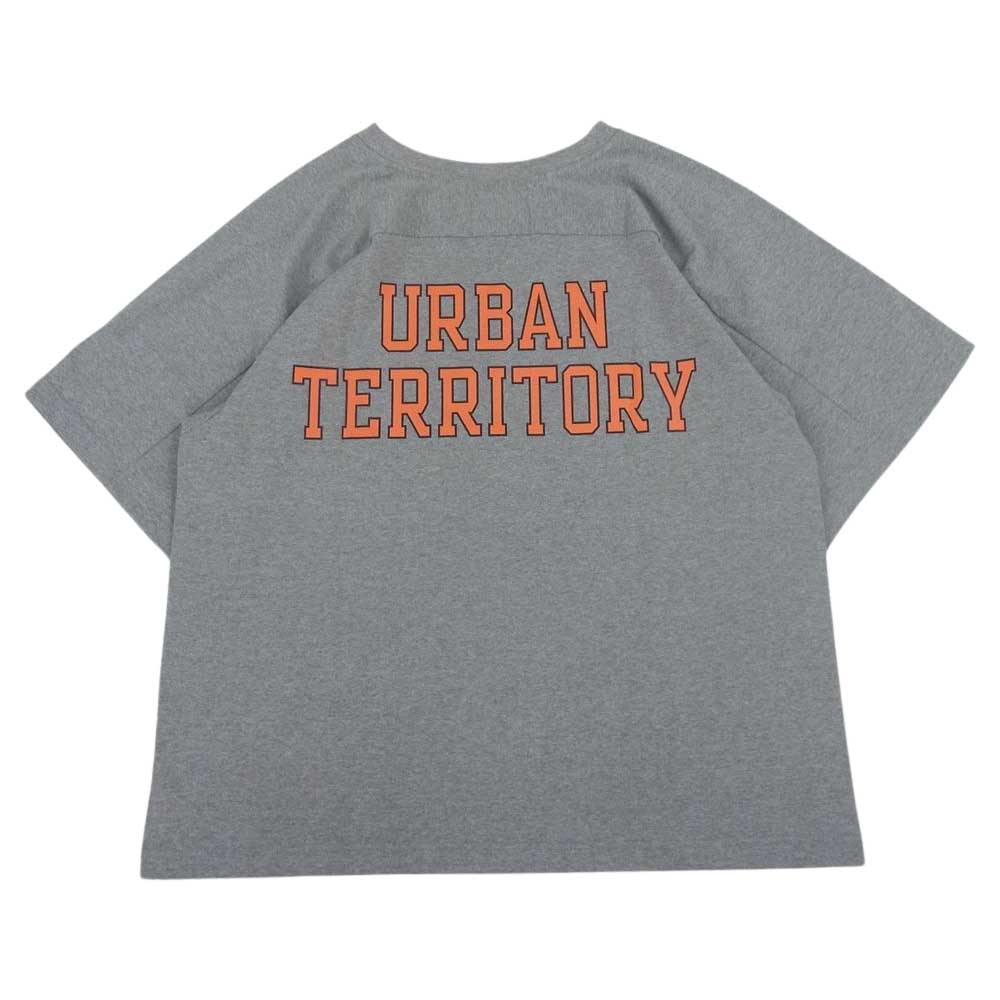 WTAPS ダブルタップス 21SS 211ATDT-CSM31 QB SS COTTON フットボール Tシャツ グレー系 03【極上美品】【中古】