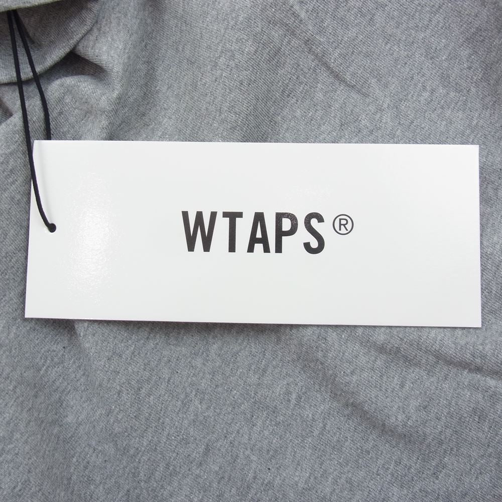 WTAPS ダブルタップス 21SS 211ATDT-CSM31 QB SS COTTON フットボール Tシャツ グレー系 03【極上美品】【中古】