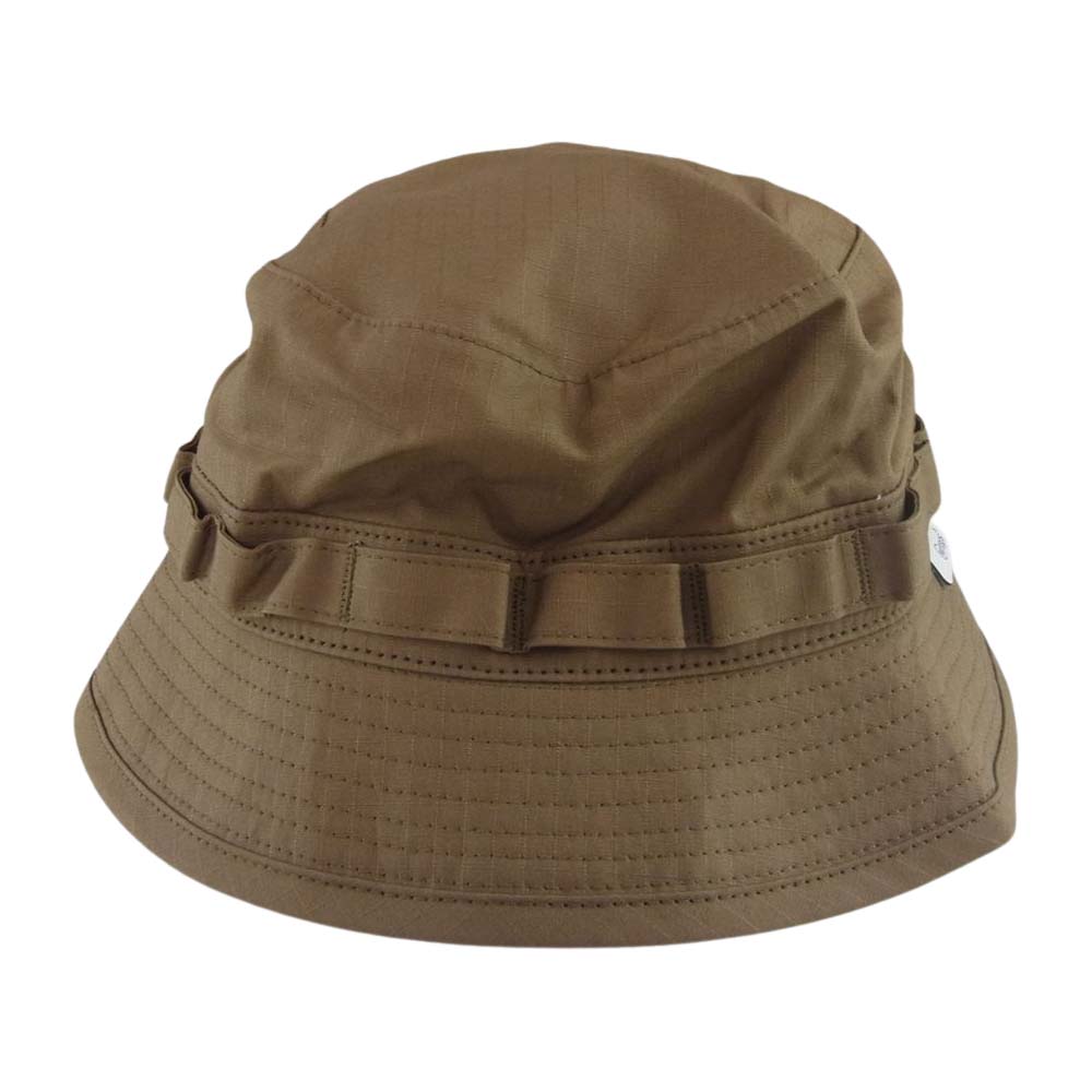 WTAPS ダブルタップス 22SS 221HCDT-HT14 JUNGLE HAT COTTON RIPSTOP コットン リップストップ ジャングル ハット ベージュ系 03【新古品】【未使用】【中古】