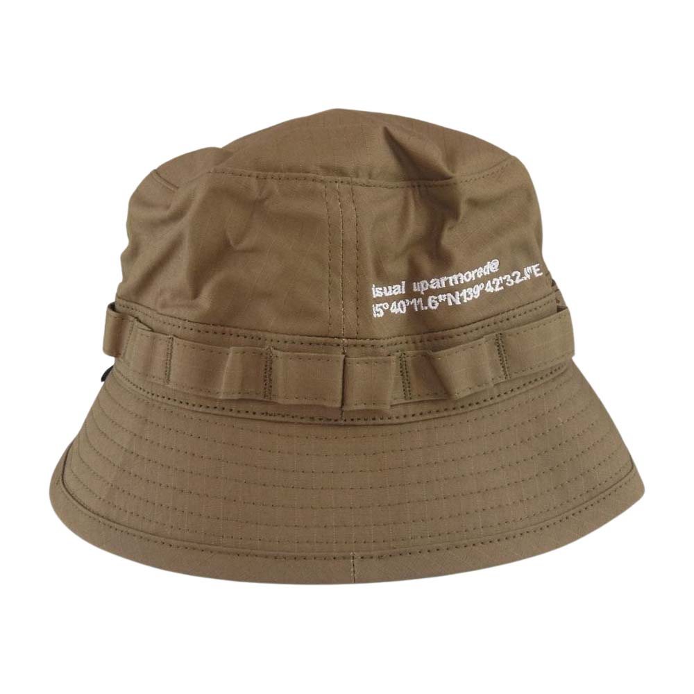 WTAPS ダブルタップス 22SS 221HCDT-HT14 JUNGLE HAT COTTON RIPSTOP コットン リップストップ ジャングル ハット ベージュ系 03【新古品】【未使用】【中古】