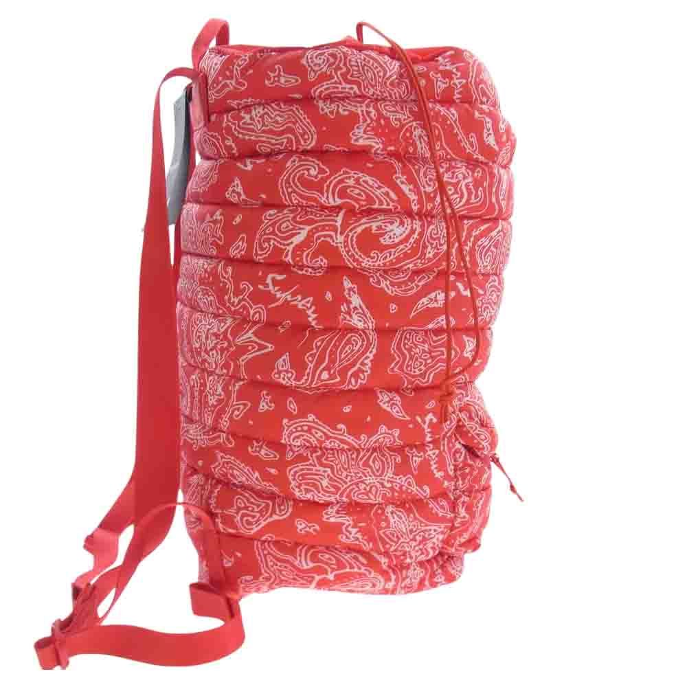 Supreme シュプリーム 22AW Puffer Backpack パファー バックパック  レッド系【極上美品】【中古】