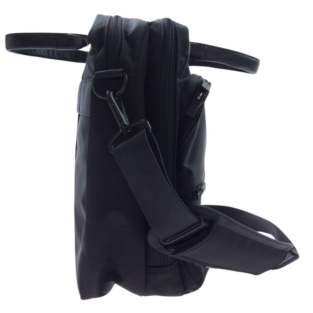 PORTER ポーター TIME 2WAY ブリーフケース(L)  ビジネスバッグ ショルダーバッグ ブラック系【中古】