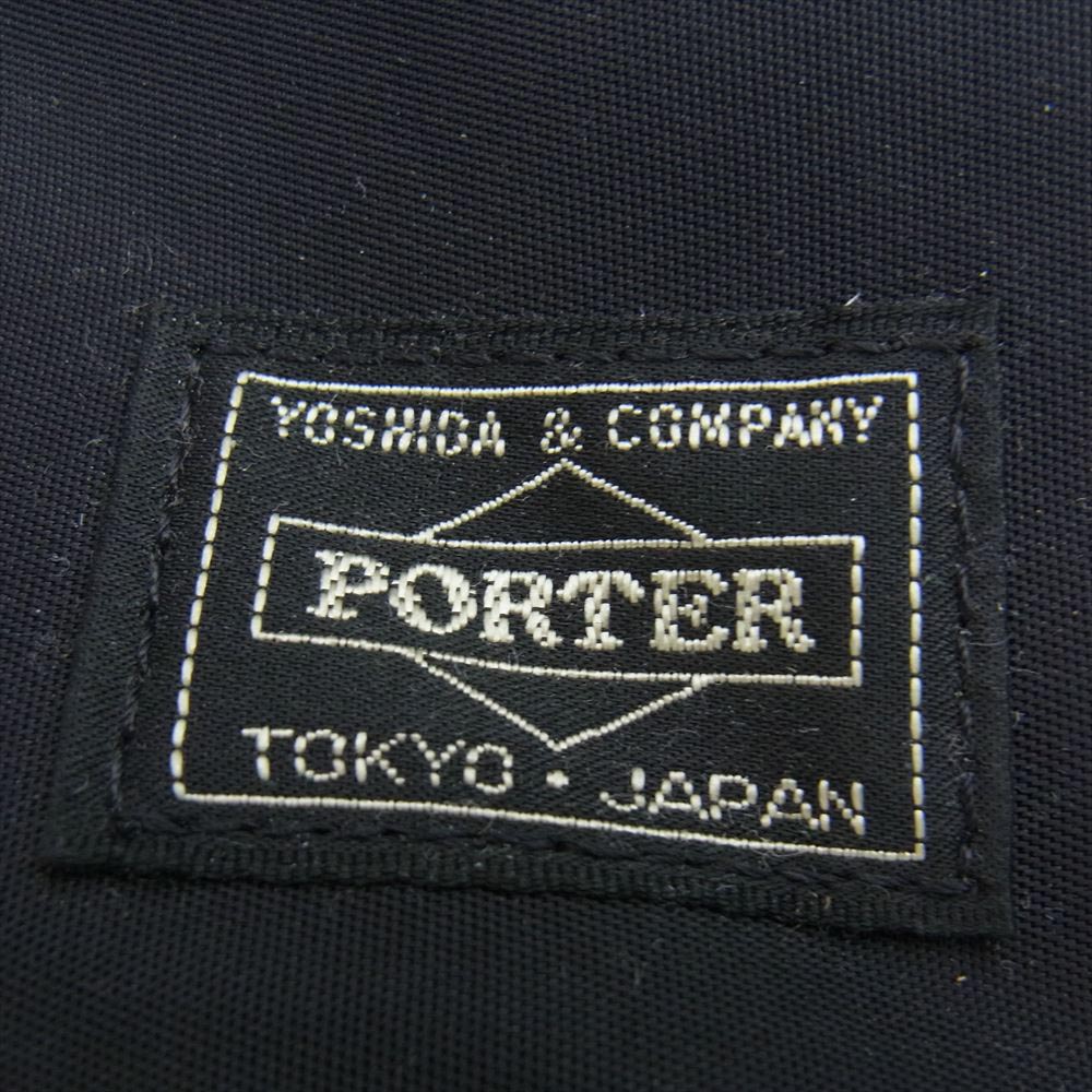 PORTER ポーター TIME 2WAY ブリーフケース(L)  ビジネスバッグ ショルダーバッグ ブラック系【中古】