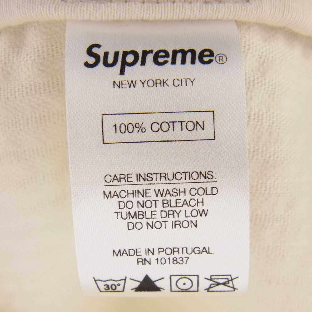 Supreme シュプリーム 20SS Wide Wale Corduroy Harrington Jacket ワイド ウェイル コーデュロイ ハリントン ジャケット オフホワイト系 S【中古】