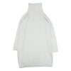 MAISON MARGIELA メゾンマルジェラ 19AW S62CT0051 MM6 エムエムシックス ウール混 テクスチャード タートルネック ドレス ニット ワンピース ホワイト系 S【中古】