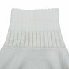 MAISON MARGIELA メゾンマルジェラ 19AW S62CT0051 MM6 エムエムシックス ウール混 テクスチャード タートルネック ドレス ニット ワンピース ホワイト系 S【中古】