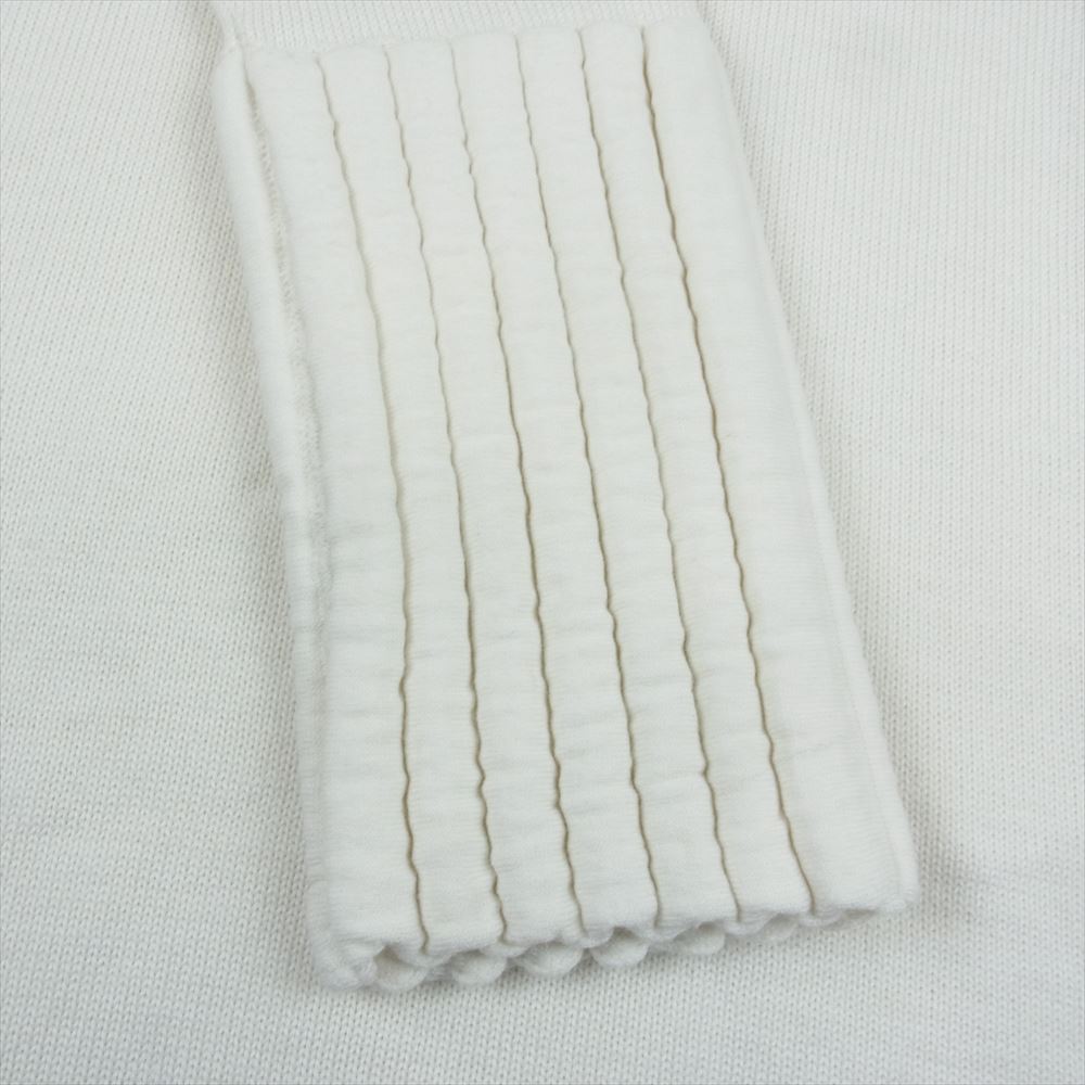 MAISON MARGIELA メゾンマルジェラ 19AW S62CT0051 MM6 エムエムシックス ウール混 テクスチャード タートルネック ドレス ニット ワンピース ホワイト系 S【中古】
