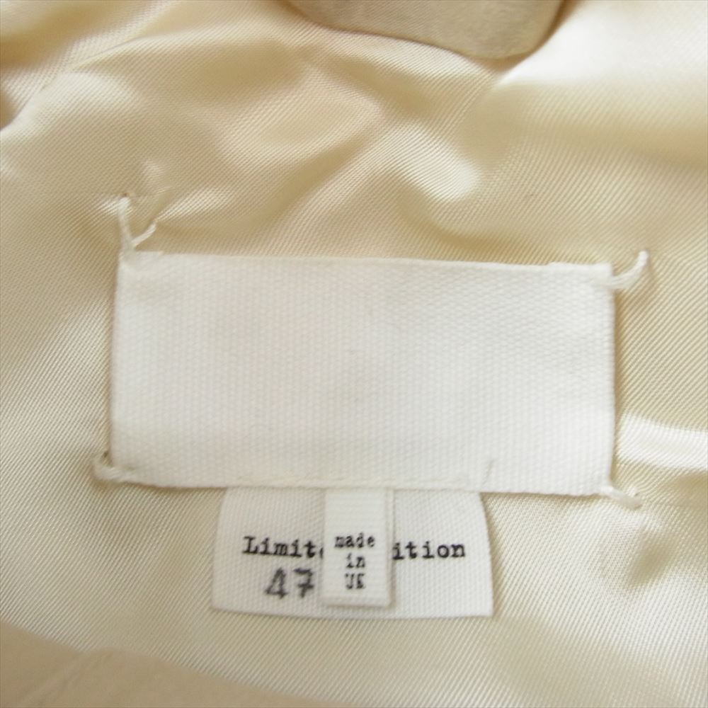 MAISON MARGIELA メゾンマルジェラ S29AM0182 × MACKINTOSH マッキントッシュ コットン レーヨン ショート トレンチ ジャケット ベージュ系 40【中古】