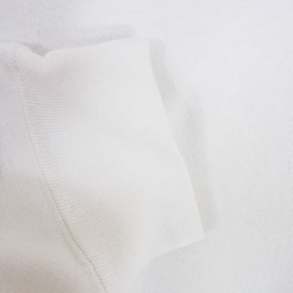 Champion チャンピオン テリー フリース スウェット クルーネック ホワイト系 XL【中古】