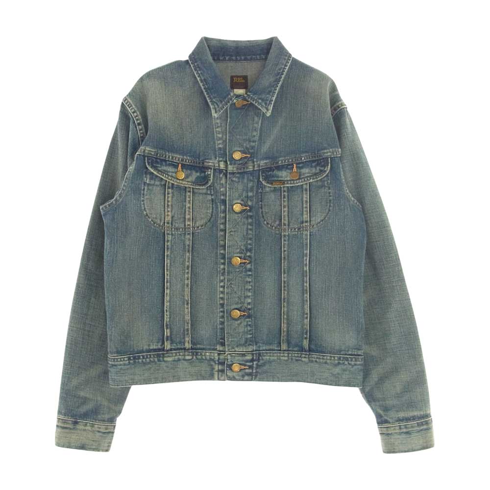 RRL ダブルアールエル 3rd サードタイプ デニムジャケット ブルー系 M【中古】
