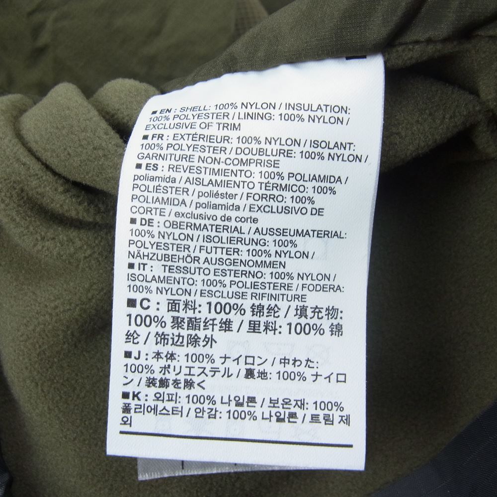ARC'TERYX アークテリクス 21499-126082 LEAF ATOM HOODY LT GEN2 リーフ アトム フーディ ジャケット カーキ系 XS【極上美品】【中古】