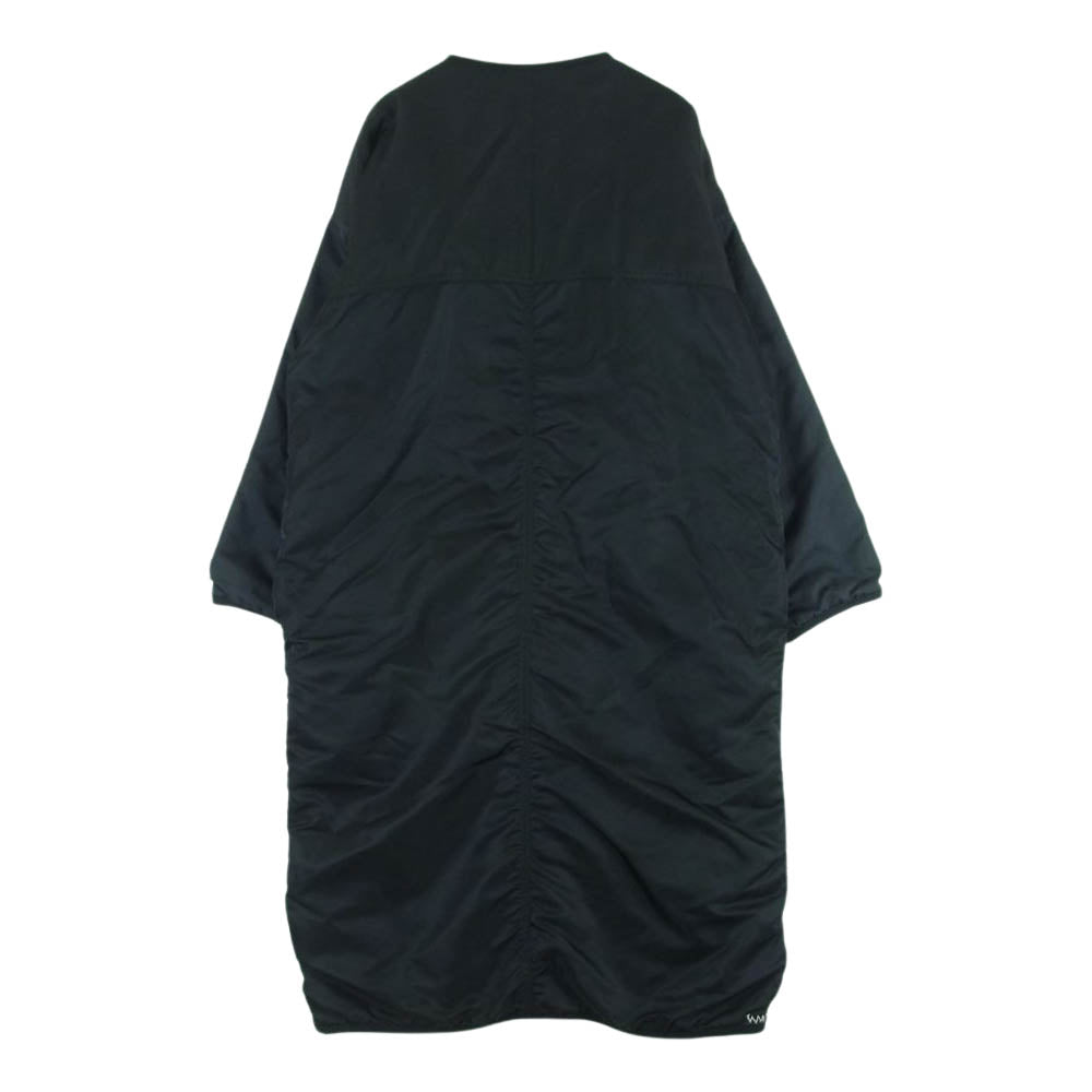 VISVIM ビズビム 19AW WMV 0319205013008 KIMONO MIL JKT W リバーシブル キモノ ミリタリー コート ジャケット ブラック系 1【中古】