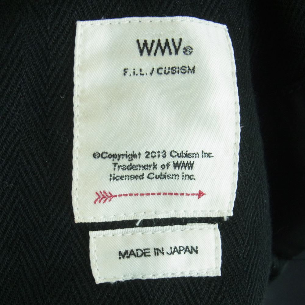 VISVIM ビズビム 19AW WMV 0319205013008 KIMONO MIL JKT W リバーシブル キモノ ミリタリー コート ジャケット ブラック系 1【中古】