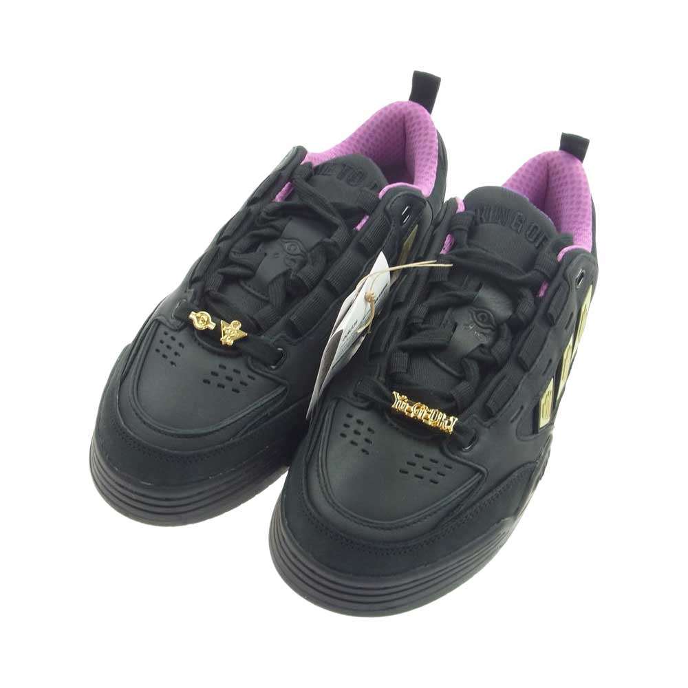 adidas アディダス H06442 × 遊戯王 ADI2000 YUGI’S WORLD 遊戯ワールド カード欠品 スニーカー ブラック系 27cm【極上美品】【中古】