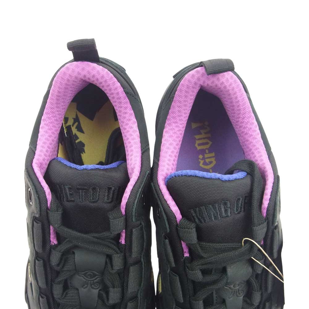 adidas アディダス H06442 × 遊戯王 ADI2000 YUGI’S WORLD 遊戯ワールド カード欠品 スニーカー ブラック系 27cm【極上美品】【中古】