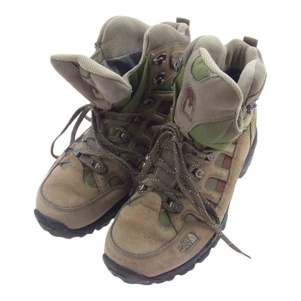 THE NORTH FACE ノースフェイス 551044 GORE-TEX ゴアテックス トレッキング ブーツ  ベージュ系 26.5cm【中古】